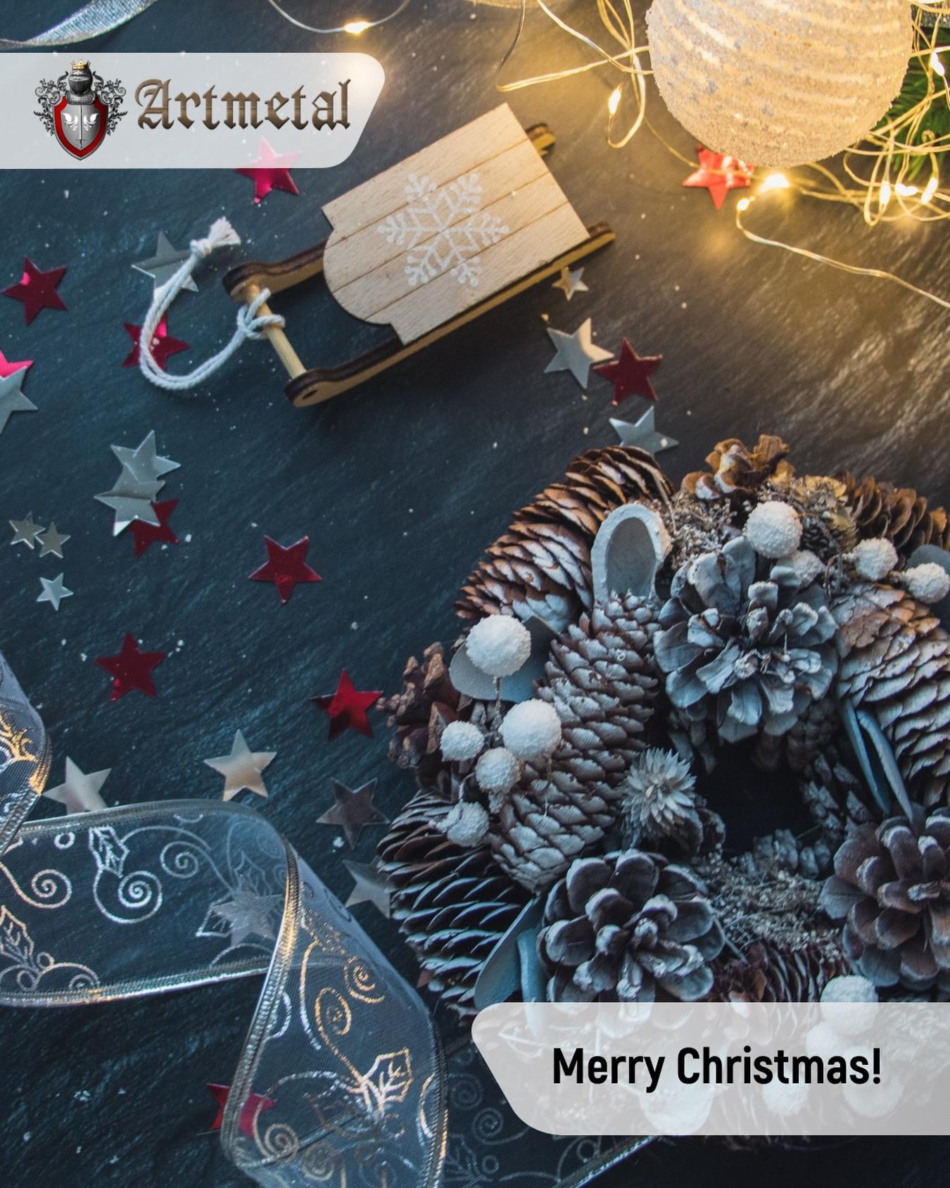 Merry Christmas from Art Metal ✨🎄May this Christmas bring warmth, peace, and inspiration to your home. Thank you for trusting Art Metal to be part of your spaces and stories. Wishing you joyful moments, bright ideas, and a strong, successful year ahead.Merry Christmas & Happy Holidays! ❄️#artmetal #merrychristmas❤️